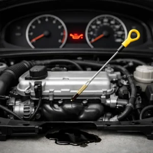 علت کم شدن روغن موتور چیست؟ (کاهش سطح روغن و روغن‌ریزی)